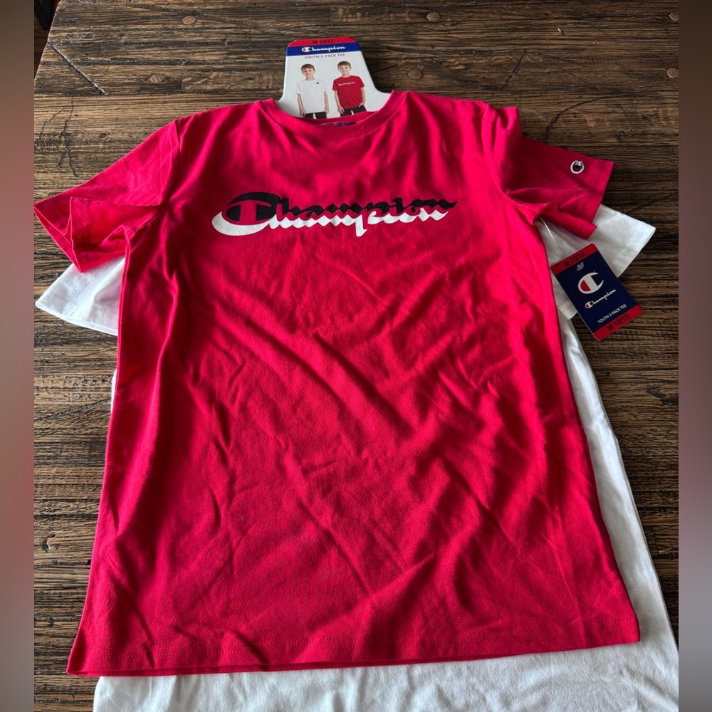 NWT. Champion Youth 2-pack Graphic Tee.